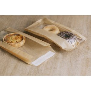 Sacs à fenêtre perforée refermables Secur&rsquo;Eat 14+3,5×30 cm par 1000