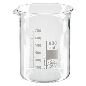 Becher en verre 800 ml