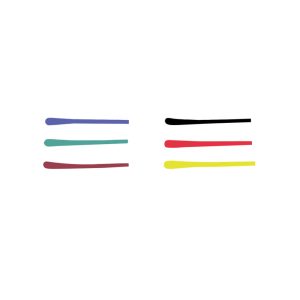 Manchons pour lunettes en polymère antiglisses et anallergiques